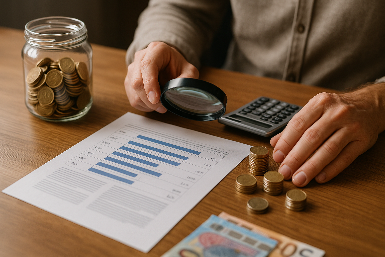 Ilustracja finansowa: lokaty i oszczedzanie