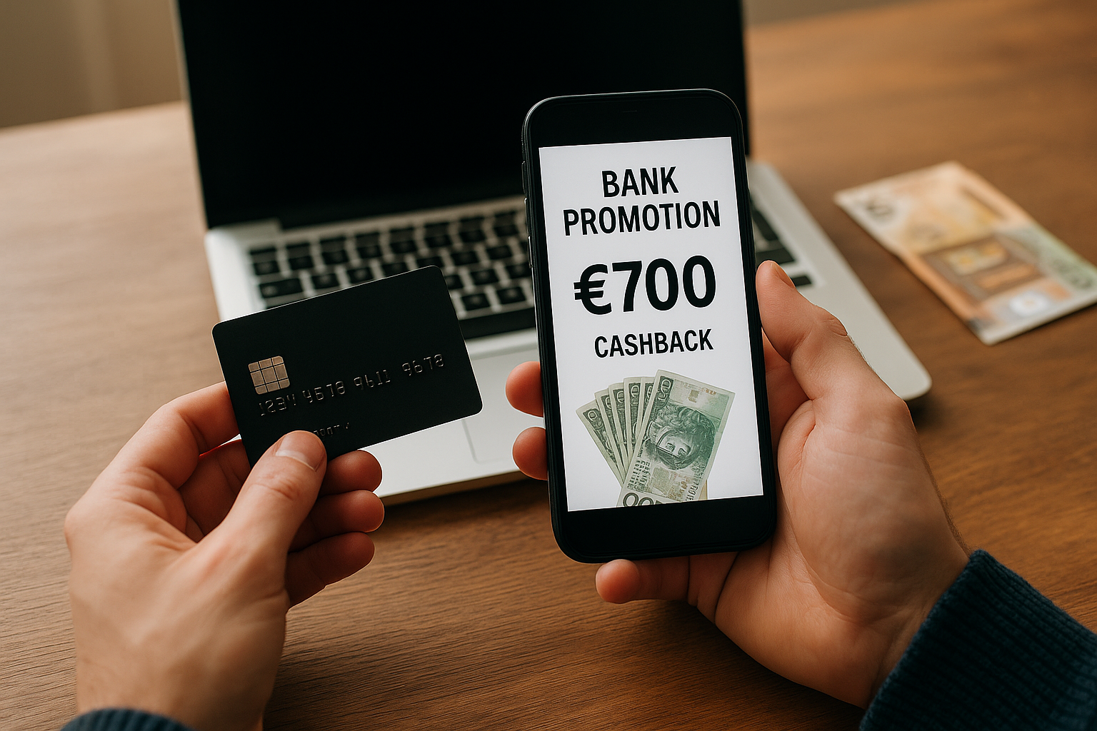Ilustracja finansowa: promocje bankowe