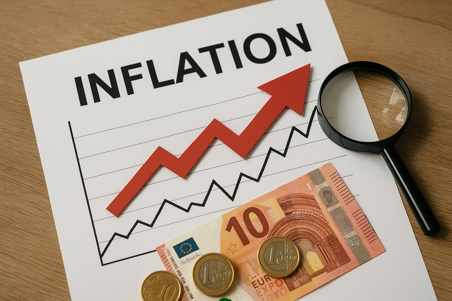 Ilustracja finansowa: inflacja