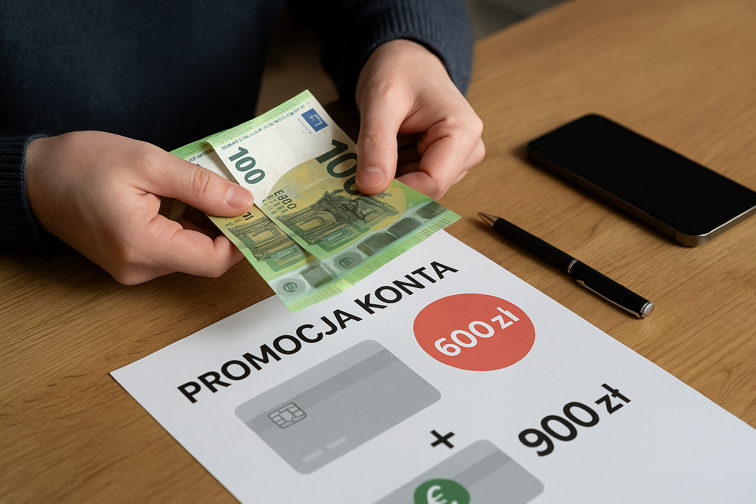 Ilustracja finansowa: promocje bankowe