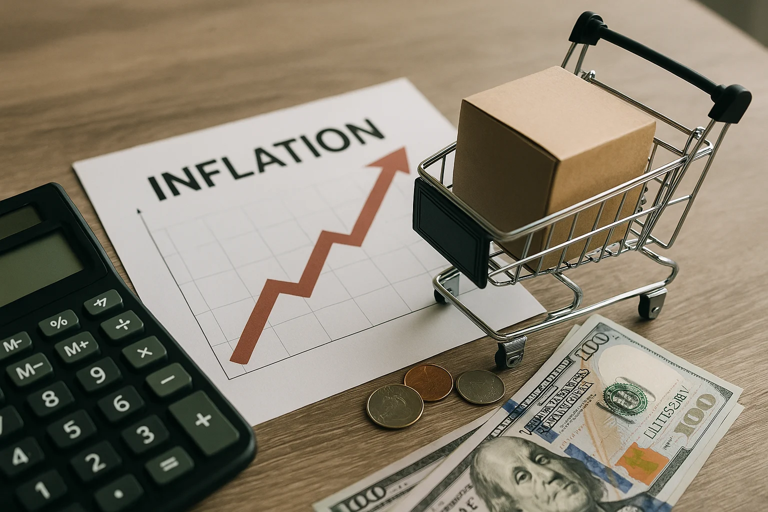 Ilustracja finansowa: inflacja