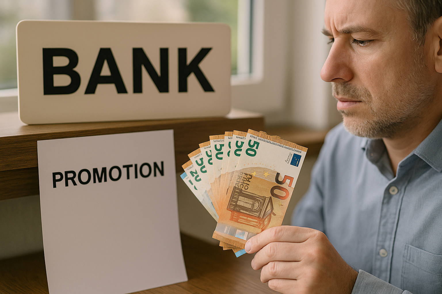 Ilustracja finansowa: promocje bankowe
