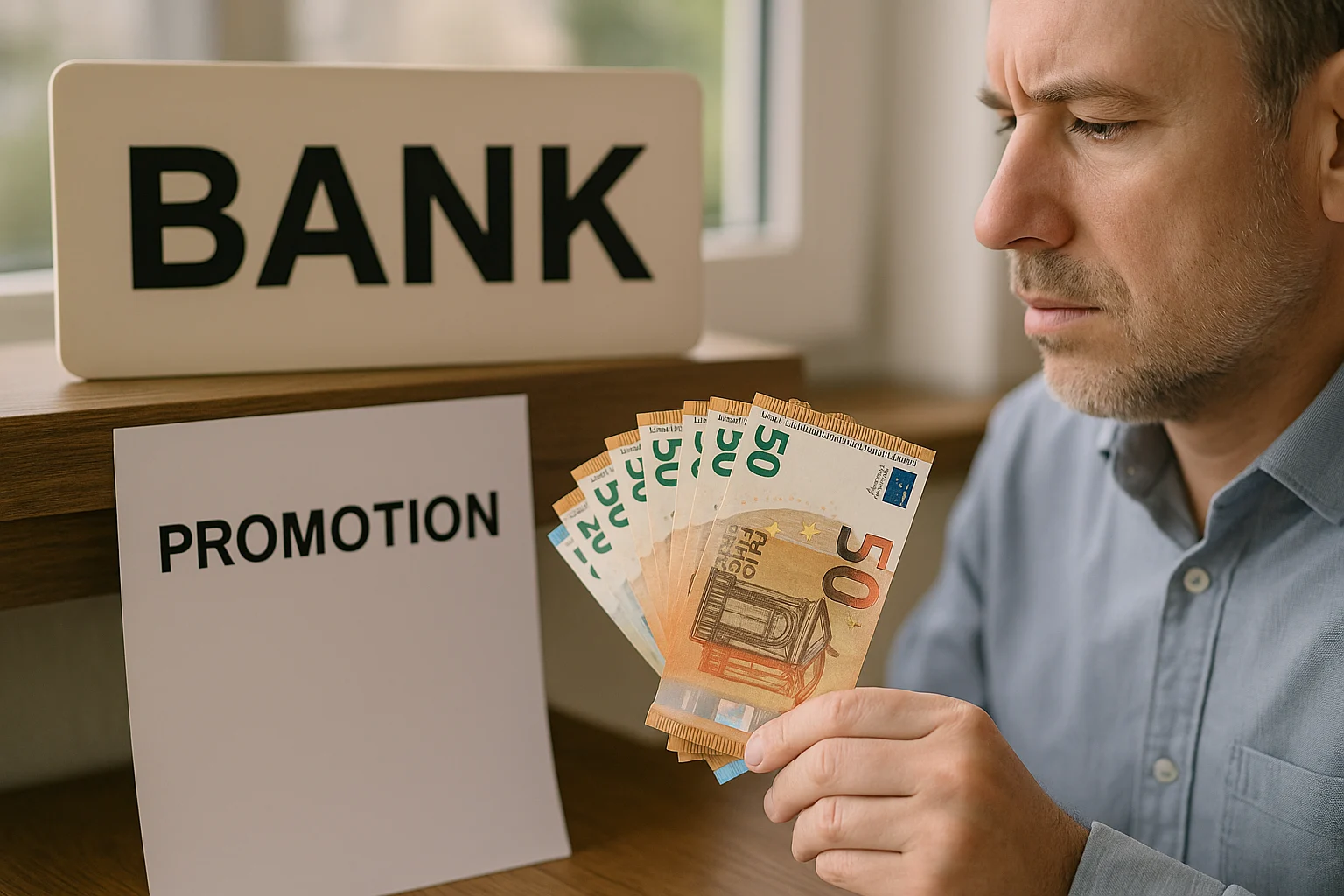 Ilustracja finansowa: promocje bankowe