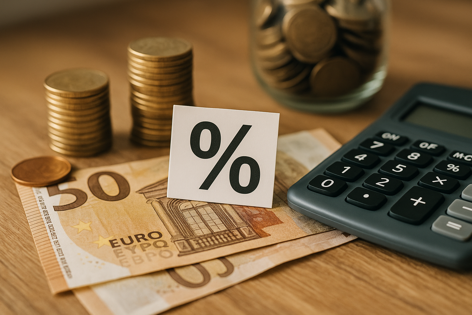 Ilustracja finansowa: stopy procentowe