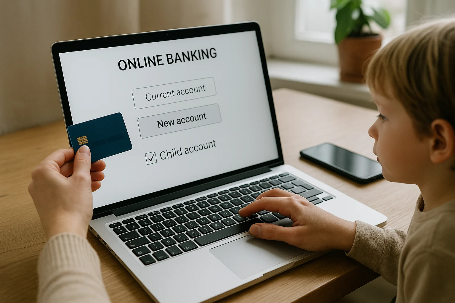Ilustracja finansowa: konta bankowe
