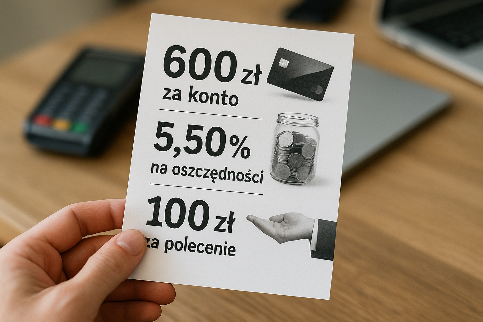 Ilustracja finansowa: promocje bankowe