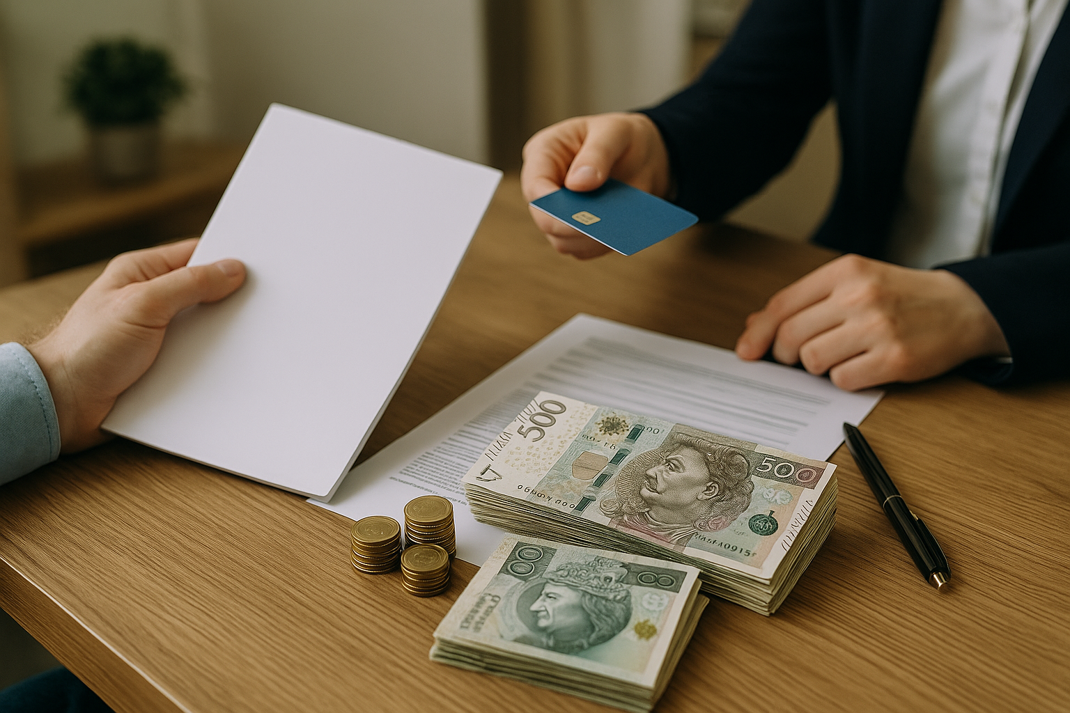 Ilustracja finansowa: promocje bankowe