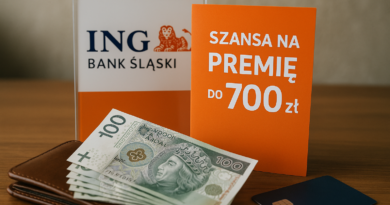 ING Bank Śląski daje ostatnią szansę na premię do 700 zł. Zostały dwa