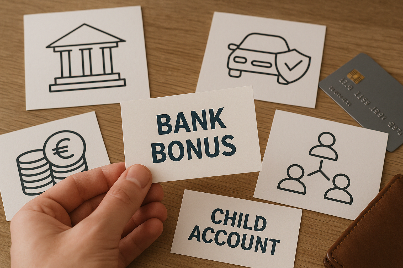 Ilustracja finansowa: promocje bankowe
