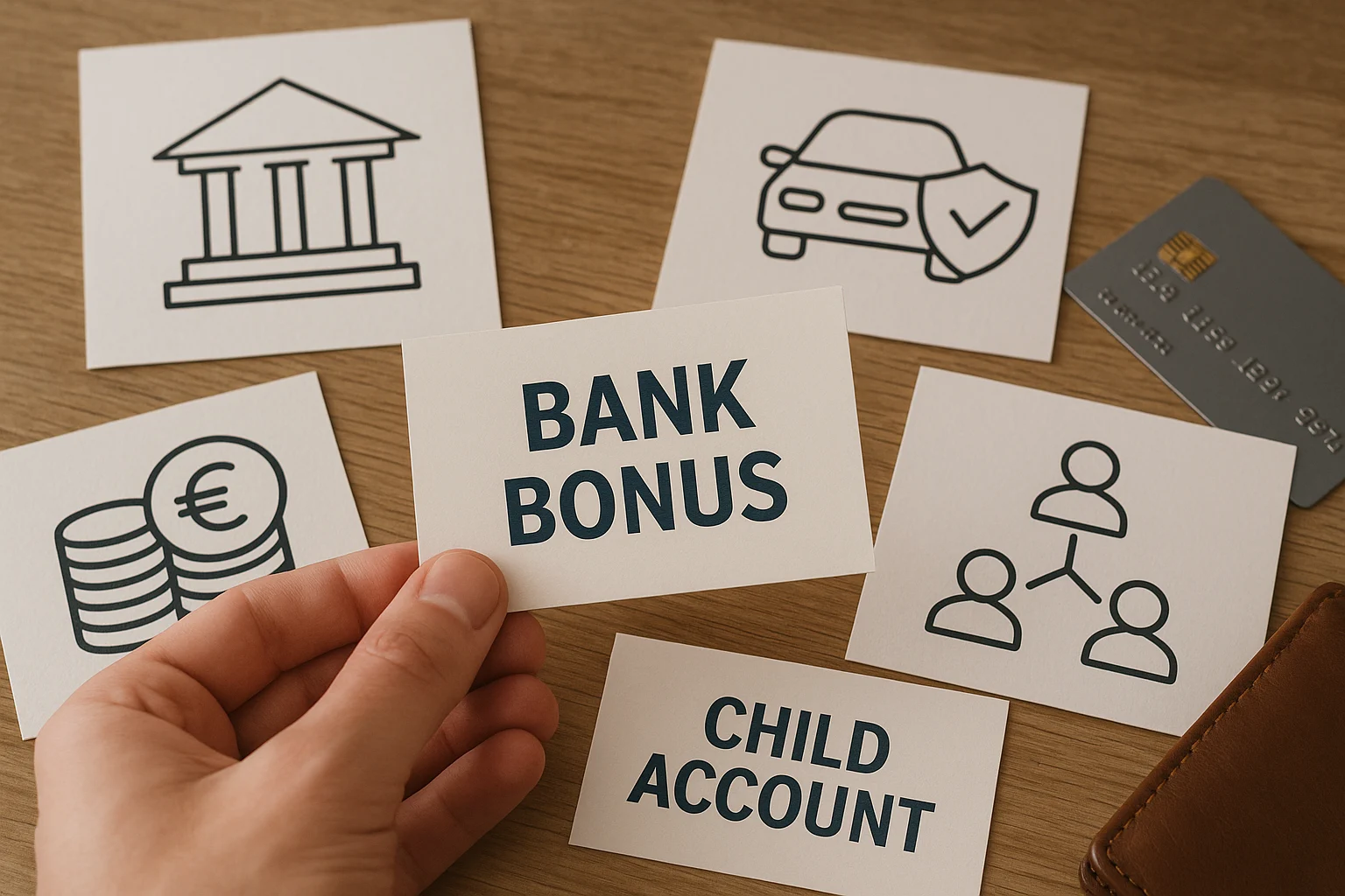 Ilustracja finansowa: promocje bankowe