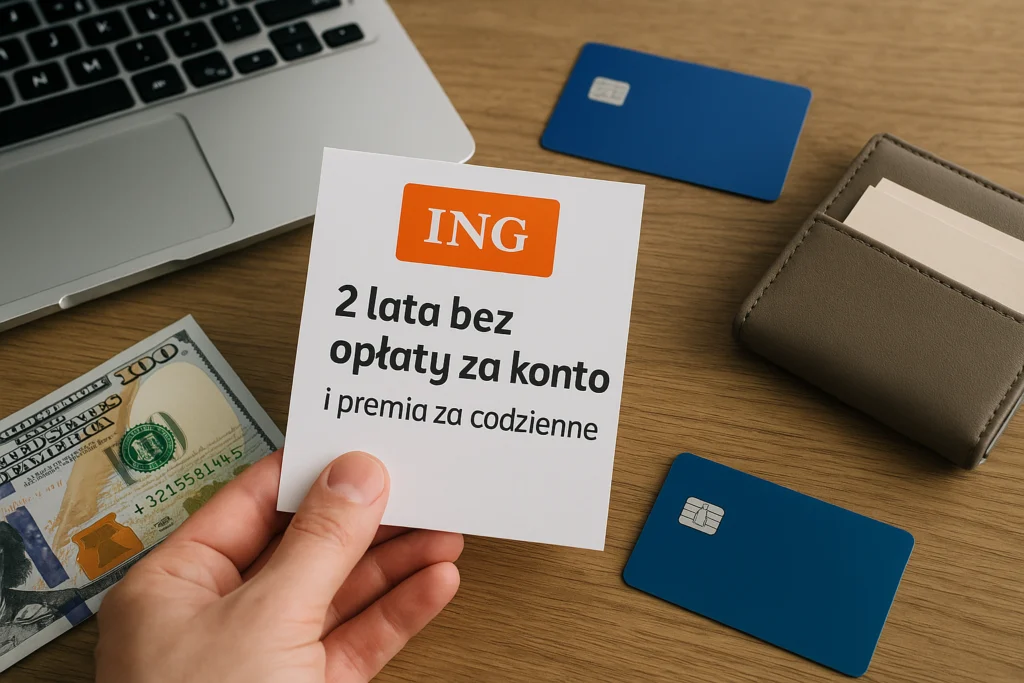 ING z promocją dla firm: dwa lata bez opłaty za konto i premia za codzienne