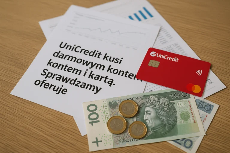 UniCredit kusi darmowym kontem i kartą. Sprawdzamy, co naprawdę oferuje