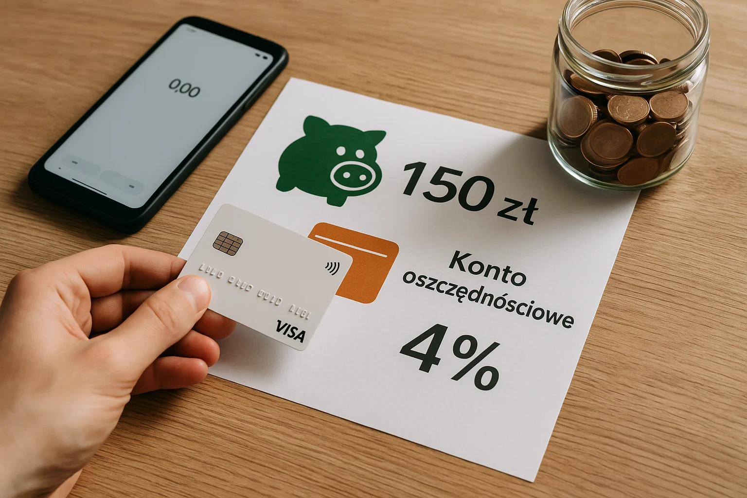 Ilustracja finansowa: promocje bankowe